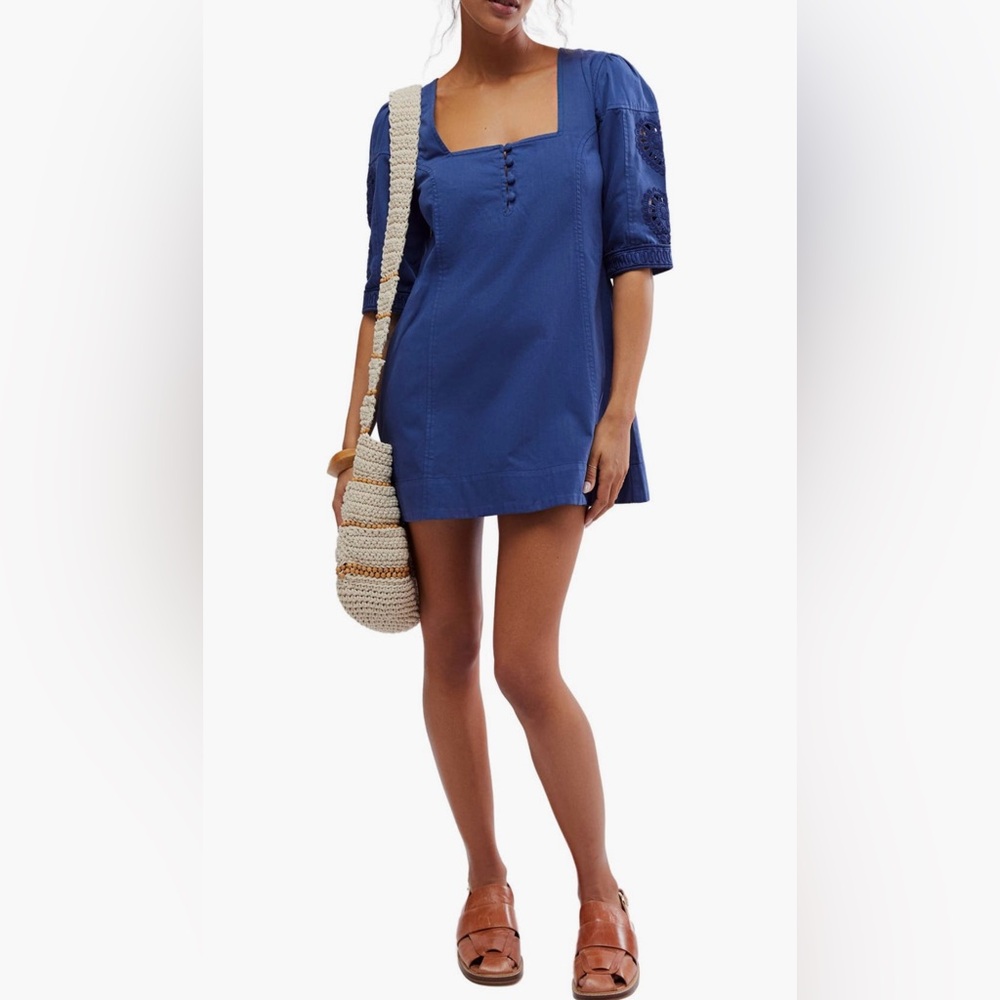 Blue Free People Dress